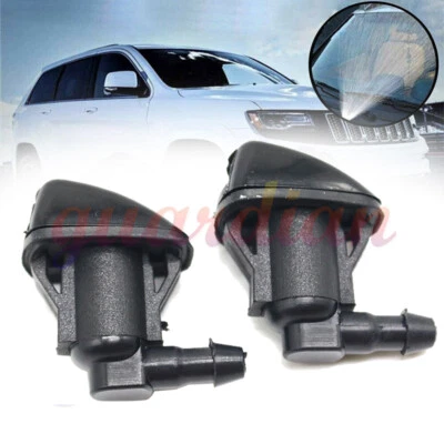 2x For Toyota Sienna 85381AE020 Windshield Wiper Jet Washer Nozzle Water Spray - Image 1 of 4