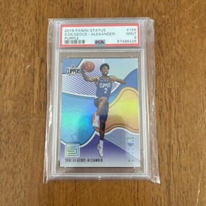 2018-19 Panini Status - Rookies 2 Purple #156 Shai Gilgeous-Alexander (RC)