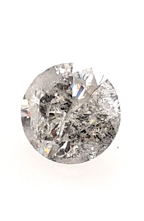 2CT NATURAL LOOSE DIAMOND ROUND CUT BRILLIANT GIA CERTIFIED G COLOR I3 CLARITY - Image 1 of 4