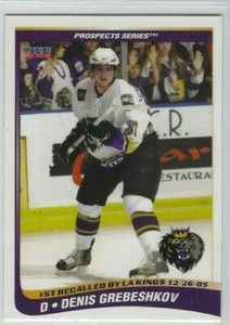 2005-06 Manchester Monarchs (AHL) Series 2 Denis Grebeshkov