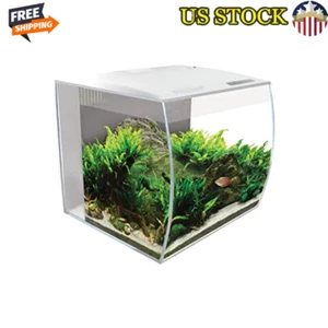 Aquarium Kit LED Lighting Filtration System Customizable Fish & Plants New - Picture 1 of 8