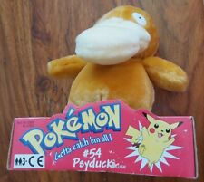 NEW - POKEMON PSYDUCK PLUSH - #54 - MADE IN 1999 - 6" STUFFED - COLLECTIBLE