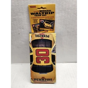 Trak Pennzoil Michael Waltrip Team Set 30 Racing Cards Factory Sealed - Picture 1 of 5