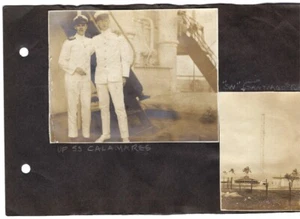 Santiago Naval Radio, SS Turrialba & Calamares, Movie Filming Antique Photos - Picture 1 of 5