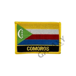 Comoros Patch / Comoros Flag / Iron On - Picture 1 of 1