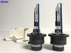 2PCS NEW OEM D2R 8000K 85126 66050 66250 HID XENON HEADLIGHT BULBS SET - Picture 1 of 1