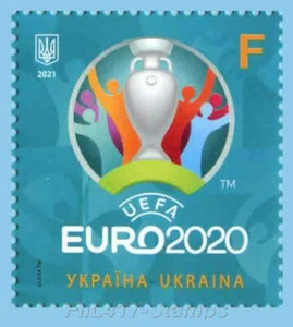 2021 Ukraine. UEFA EURO 2020 / Soccer , football , stamp MNH. - Picture 1 of 1