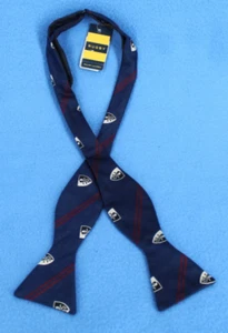 Rugby Ralph Lauren Self Tie Bow Size Multicolor Geometric 100% Adjusts #H7066-14 - Picture 1 of 3