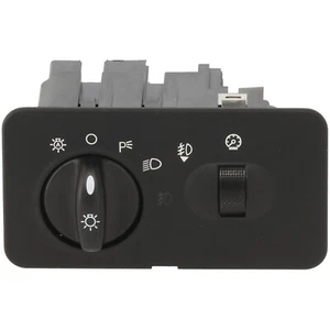 Headlight Switch For 2002-2004 Ford F-250 Super Duty Black Rectangular Shape - Picture 1 of 11