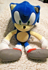 Peluche classique 20e anniversaire Sonic The Hedgehog Jazwares 12 pouces - Sega - Rare