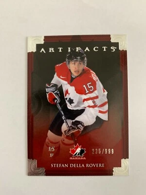 2013-14 Artifacts #146 Stefan Della Rovere TC 235/999 - Team Canada - Image 1 of 2