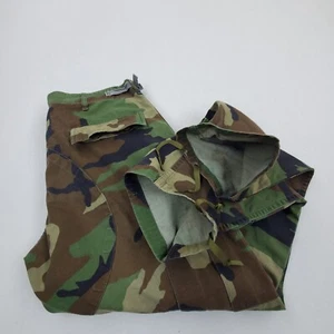 Army Combat Uniform Woodland Camo Unisex Medium Regular Cargo Hose Knopf - Bild 1 von 10