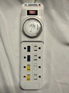 Coralife Analog Power Center 8 Outlet Power Strip Day/Night Wave Maker Timer - Picture 1 of 3