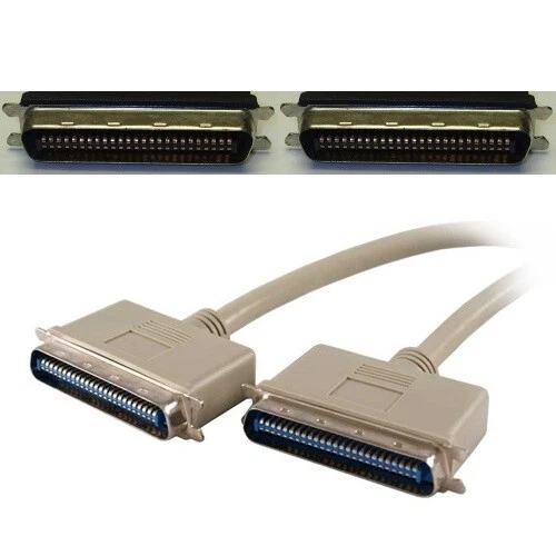2ft short Centronics 50pin/wire SCSI1/2 Cable/Cord Drive/Scanner PC/MAC/SUN $SHd - Image 1 of 1