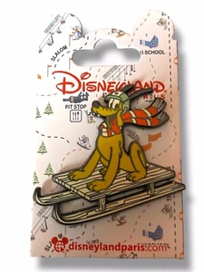 Disney Pin Pluto Ski Disneyland Paris - Foto 1 di 1