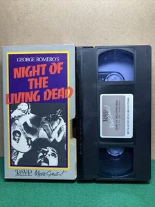 George Romer's Night of The Living Dead Horror VHS Tape - Picture 1 of 2