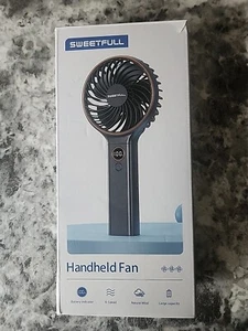 Easyacc Handheld Electric Fans Mini Portable Fan with Rechargeable 6 Speed - Picture 1 of 2