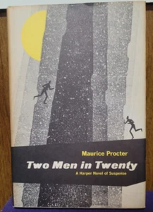 Two Men in Twenty by Maurice Proctor ~ 1st Edition Hard Cover - RARE - Fast Ship - Picture 1 of 3