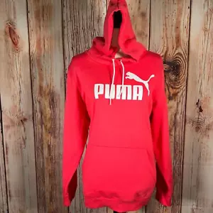 PUMA Plus Size Classics Logo Hoodie 2X Paradise Pink NWT - Picture 1 of 6
