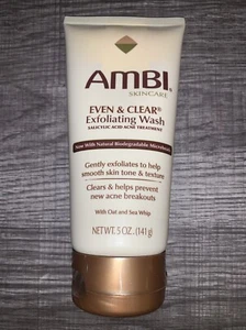 AMBI Skin Care Even Clear Exfoliating Wash Salicylic Acid Acne 5oz EXP 02/24 - Picture 1 of 2