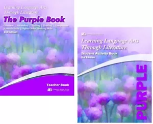 2018 3rd ed. Learning Language Arts Through Literature Purple Activity & Teacher - Imagen 1 de 1