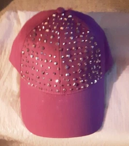 Sombrero de mujer Just Be púrpura plateado con tachuelas - Imagen 1 de 12