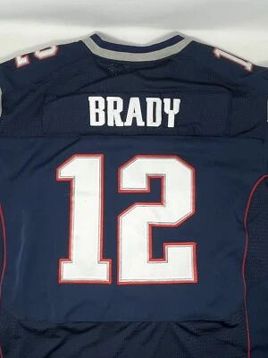 Tom Brady New England Patriots On Field Stitched NFL Nike Jersey (56/XXL) - Image 1 of 4