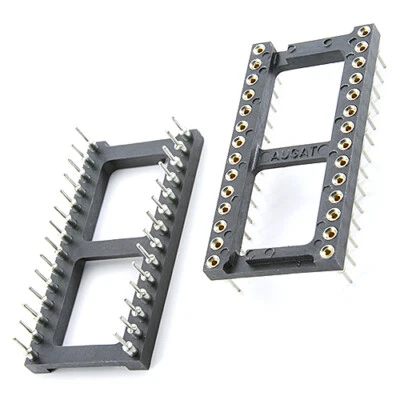 TYCO ELECTRONICS [20pcs] 9-1437539-2 Socket 28Pin DIP Gold DIL28TH