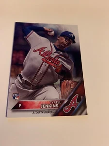 2016 Topps Update Rainbow Foil #US88 Tyrell Jenkins Rookie Atlanta Braves - Picture 1 of 1