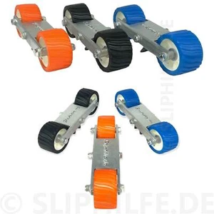Pendel Abrollvorrichtung Swinger Polyurethan Ø125 mit Adapter  - spurfrei! | - Bild 1 von 5