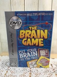 THE BRAIN GAME DVD Interactive Multiplayer QUIZ - NEW FACTORY SEALED - Picture 1 of 5