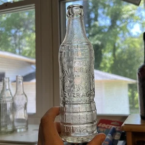 Antique Deco Daniel Boone Beverages Spencer NC North Carolina Soda Bottle 7.5oz - Picture 1 of 8