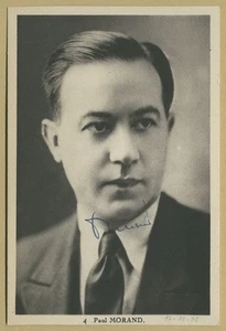 Paul Morand (1888-1976) - Écrivain français - Rare photo signée - Nîmes 1932 - Picture 1 of 2