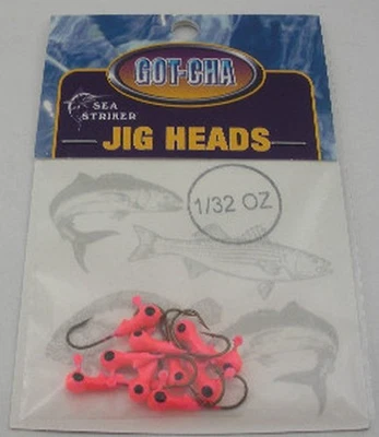 Sea Striker HJH32-6 Got-Cha Rund Pink Jig Kopf - Bild 1 von 2