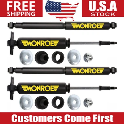 Kit de amortecedores dianteiros traseiros Monroe conjunto 4 peças para Dodge Ram 1500 2002-2008 RWD - Imagem 1 de 4