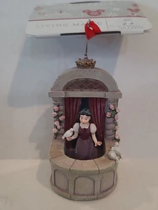 Cuaderno de bocetos Disney Blancanieves cantando magia viva adorno de Navidad nuevo - Imagen 1 de 2