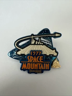 Prendedor Disneyland Space Mountain 1977 Hitos Mágicos F4 Foto 1 de 2