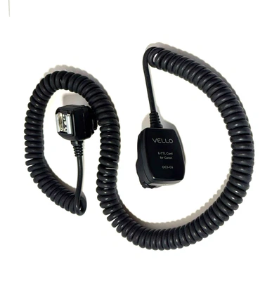 Vello E-TTL Flash Cord for Canon OCS-C6 - Image 1 of 2