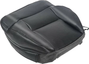 FZJDSD Black Leather Driver Side Bottom Replacement Seat Cover  - Bild 1 von 8