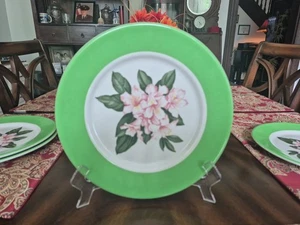 Greenbrier Resort Hotel Dorothy Draper Shenango China Rare 10.5" Dinner Plate - Picture 1 of 4