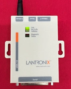 LANTRONIX® UDS-10 SERIAL TO ETHERNET INTERFACE 080-212-000 mit NETZTEIL - Bild 1 von 9