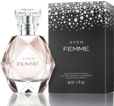 2014 Avon FEMME парфюмированная вода спрей 1,7 жидкой унции новый из старых запасов в запечатанной коробке! - Изображение 1 из 2