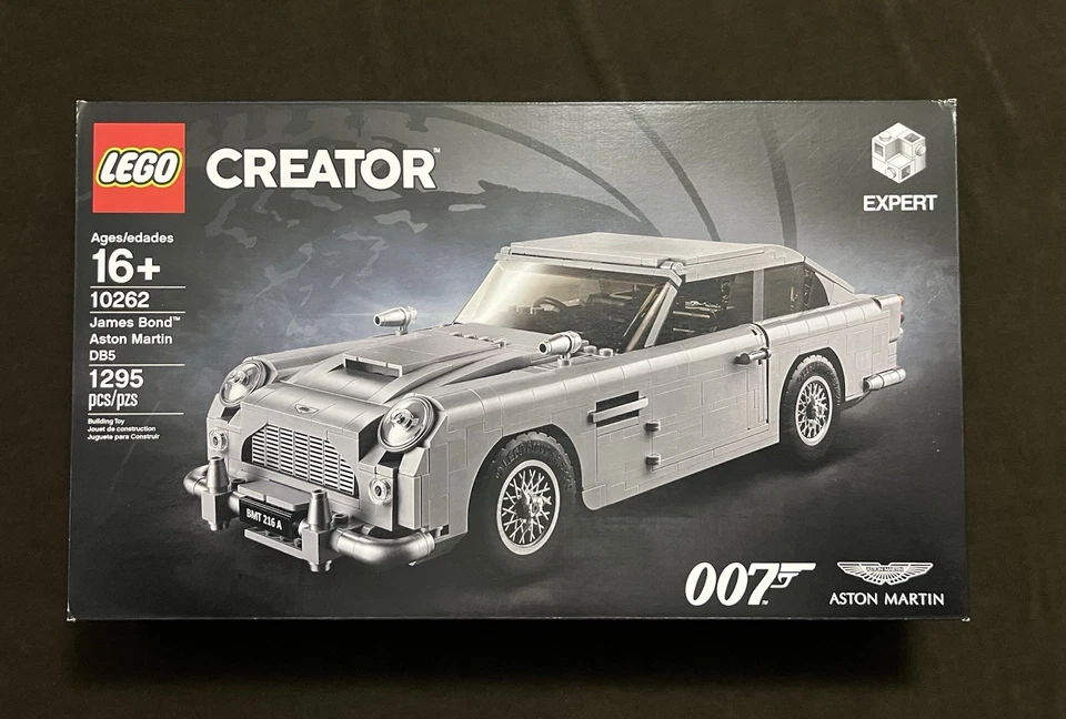 DAMAGED BOX LEGO Creator Expert 10262 James Bond Aston Martin DB5 Retired - Image 1 of 4