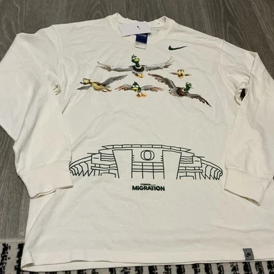Nike Oregon Ducks x Migration Long Sleeve Shirt Men’s Size: Medium NWT Tee - Image 1 of 4