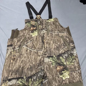 Drake Non Typical 2XL Standstill Windproof Bibs Country Roots Camo Overalls - Picture 1 of 21