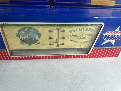 USA Trains R-16287 Wachusett Brewing Co Beer Reefer G Scale NIB  - Image 1 of 3