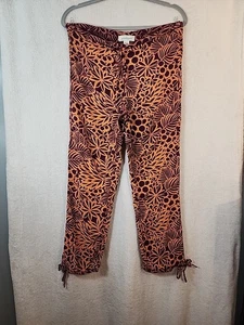 Sundance Pants Womens Paradise Tropical 100% Viscose Lounge Drawstring XXS New - Picture 1 of 7