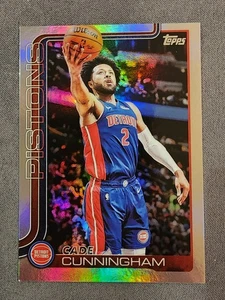 2025 Topps Basketball Silver Foil Cade Cunningham #40 - Picture 1 of 2