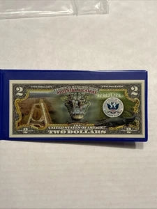 Billete conmemorativo de $2 cocodrilo colectivo Alcatraz - Imagen 1 de 5
