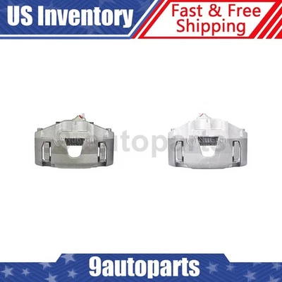 Pair Front Brake Calipers for 2006 2007 2008 2009 2010 2011 2012 2013 Volvo C70 - Image 1 of 4